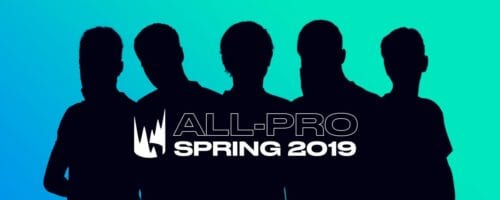 2019 LEC Spring Split 1st Team All-Pro