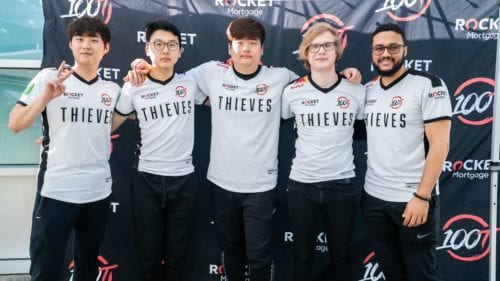 100 Thieves Playoffs