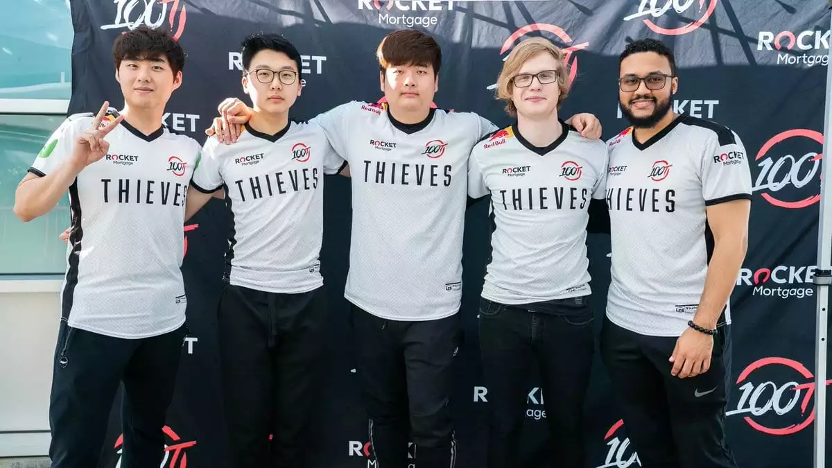 100 Thieves Playoffs