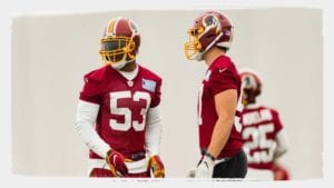 It's currently 'Next Man Up' in Washington after Mason Foster's release