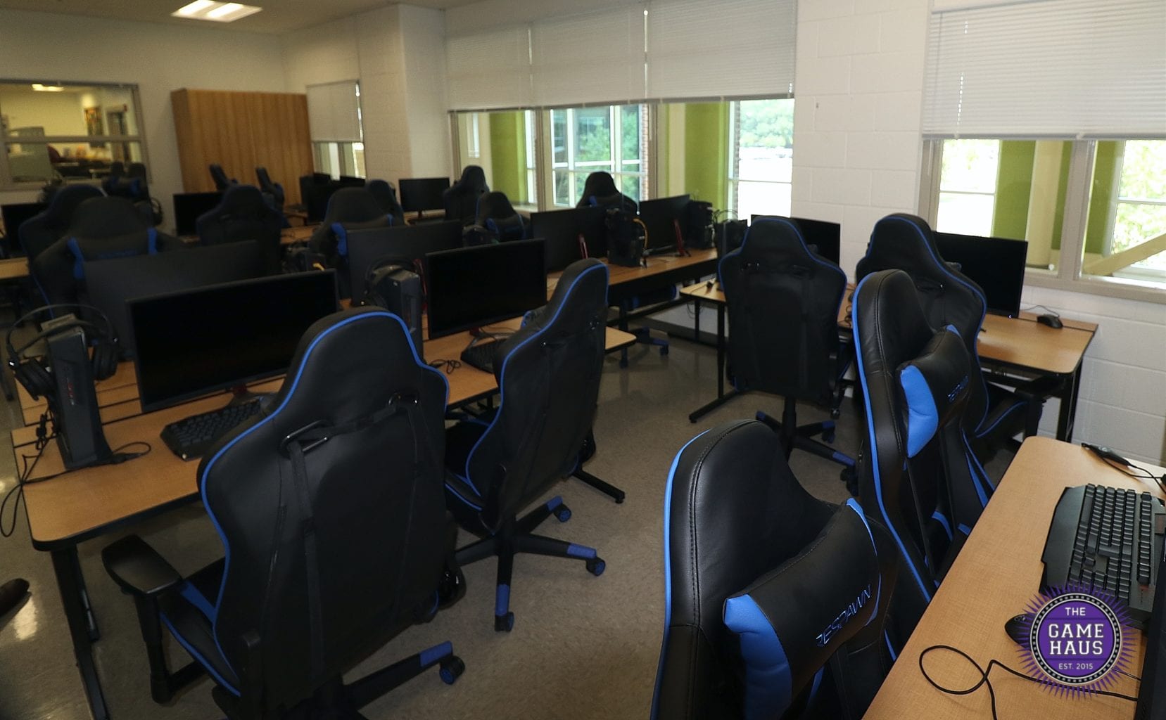Louisa County High School built an esports lab in preparation for the 2019-2020 season (photo by Love Marketing Agency).