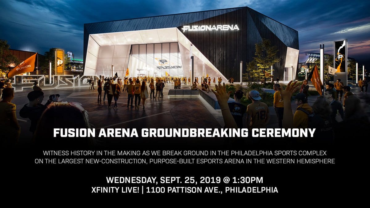 fusion arena groundbreaking