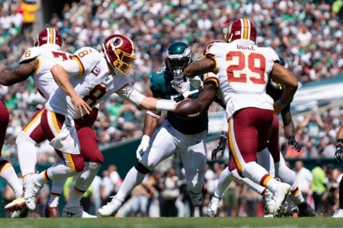 Keenum and Redskins play well, but lose to Eagles in Week 1