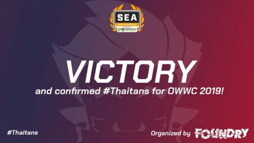 Team Thailand OWWC 2019