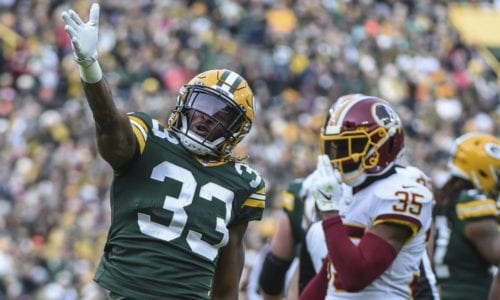 Redskins lose to Packers, eliminating them from playoff contention.