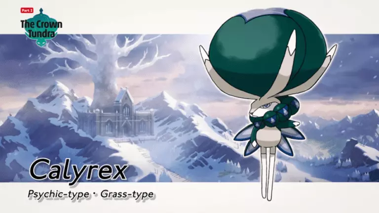 Legendary Pokemon Calyrex