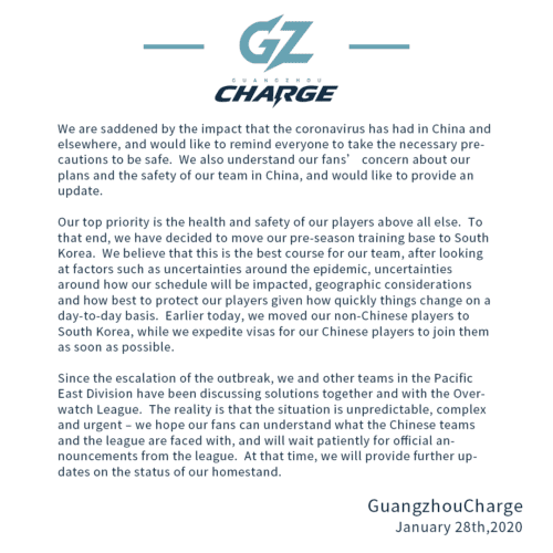 Guangzhou Charge Statement