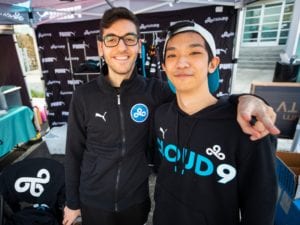 Nisqy and Blabber via @Cloud9 on Twitter