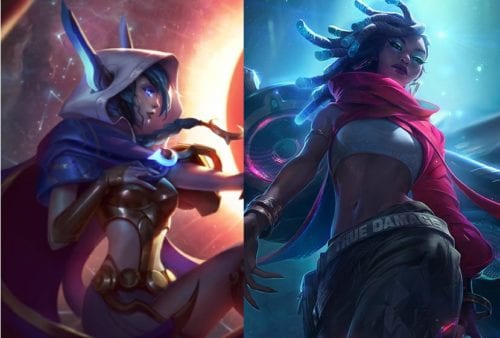 Xayah was less common and more successful than Senna in the first two weeks of LCS.