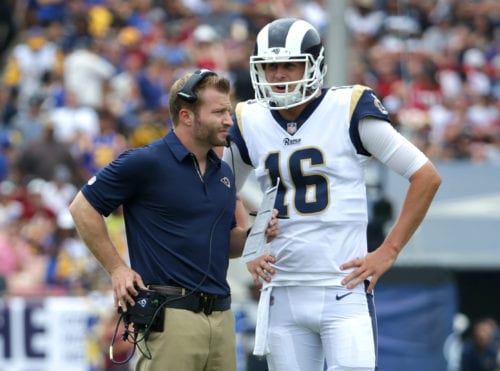 Jared Goff Sean McVay