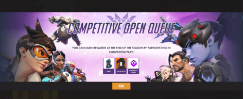 New Competitive Overwatch Mode