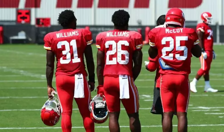 Darrell Williams Damien Williams LeSean McCoy