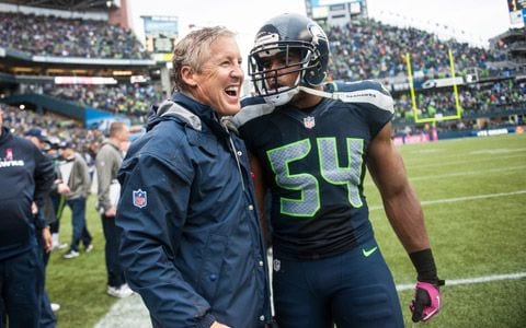 Pete Carroll Bobby Wagner