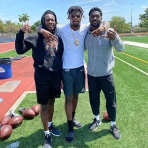 Lamar Jackson Hollywood Brown Antonio Brown