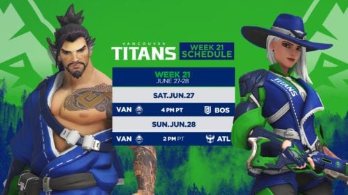 Vancouver Titans Week 21