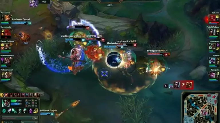 Team fight