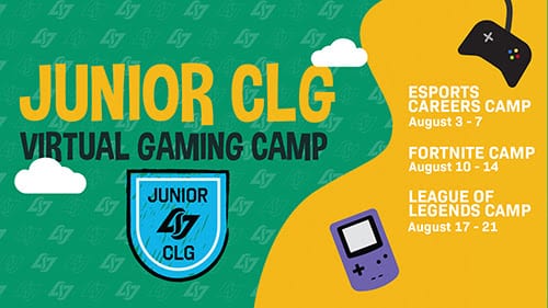 Clg Summer Fortnite Junior Clg Virtual Summer Camp For League Of Legends Fortnite And Careers In Esports