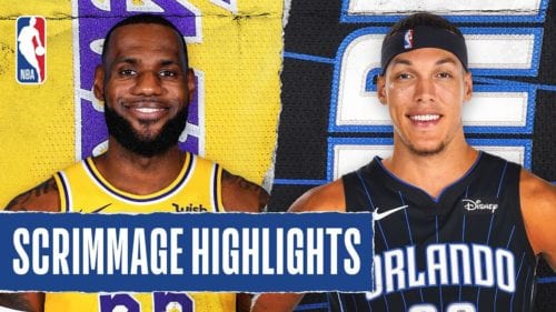 Los Angeles Lakers vs. Orlando Magic Scrimmage Recap