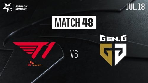 T1 VS GEN.G