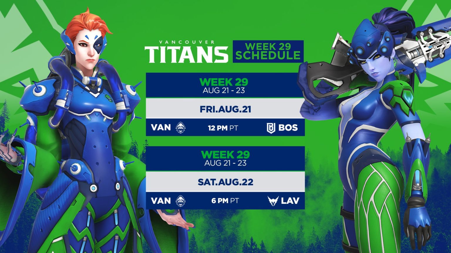 Vancouver Titans Week 29