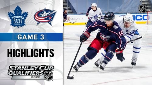 Columbus Blue Jackets vs. Toronto Maple Leafs game recap.