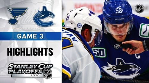 St. Louis Blues vs. Vancouver Canucks game recap