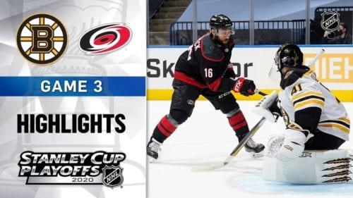 Boston Bruins vs. Carolina Hurricanes game recap