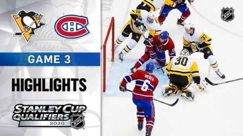 Montreal Canadiens vs. Pittsburgh Penguins game recap.