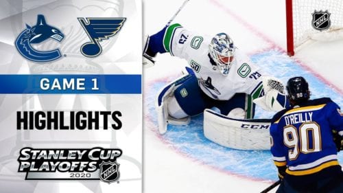 Vancouver Canucks vs. St. Louis Blues game recap