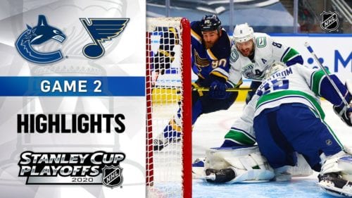 Vancouver Canucks vs. St. Louis Blues game recap