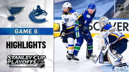 Vancouver Canucks vs. St. Louis Blues game recap