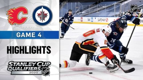 Calgary Flames vs. Winnipeg Jets game recap.