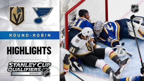 Vegas Golden Knights vs. St. Louis Blues game recap.