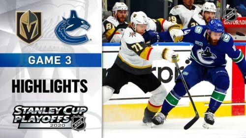 Vegas Golden Knights vs. Vancouver Canucks game recap