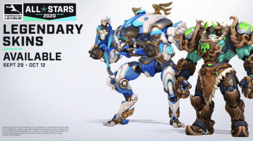 overwatch league 2020 all stars skins