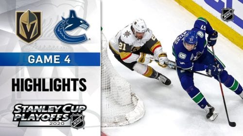 Vegas Golden Knights vs. Vancouver Canucks game recap