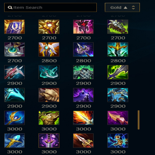 New League of Legends Items