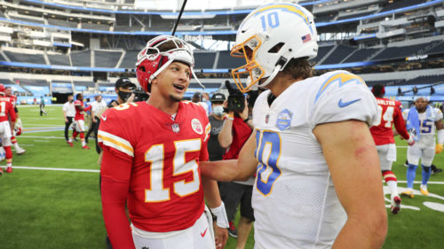 Patrick Mahomes Justin Herbert