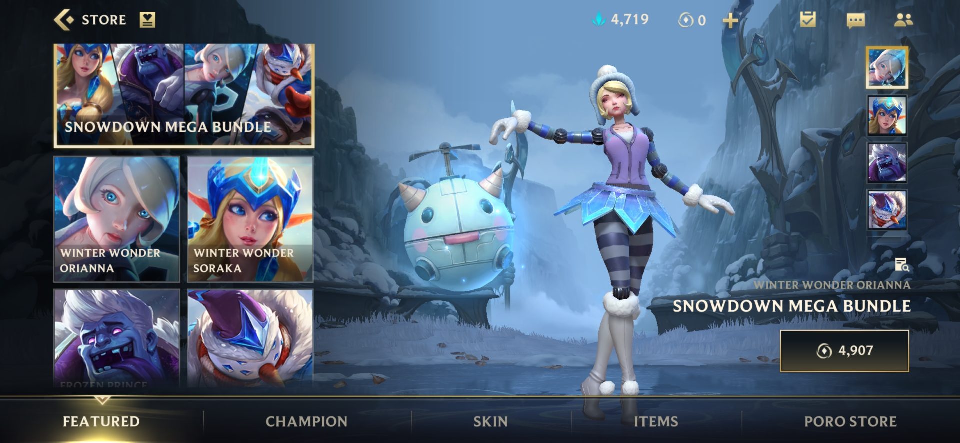 A Look at All the Wild Rift Snowdown Skins