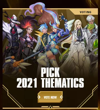 Champion Thematics Vote
