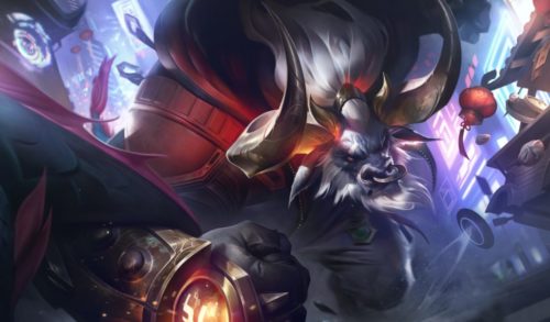 Lunar Beast Alistar Splash Art