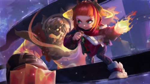 Lunar Beast Annie Splash Art