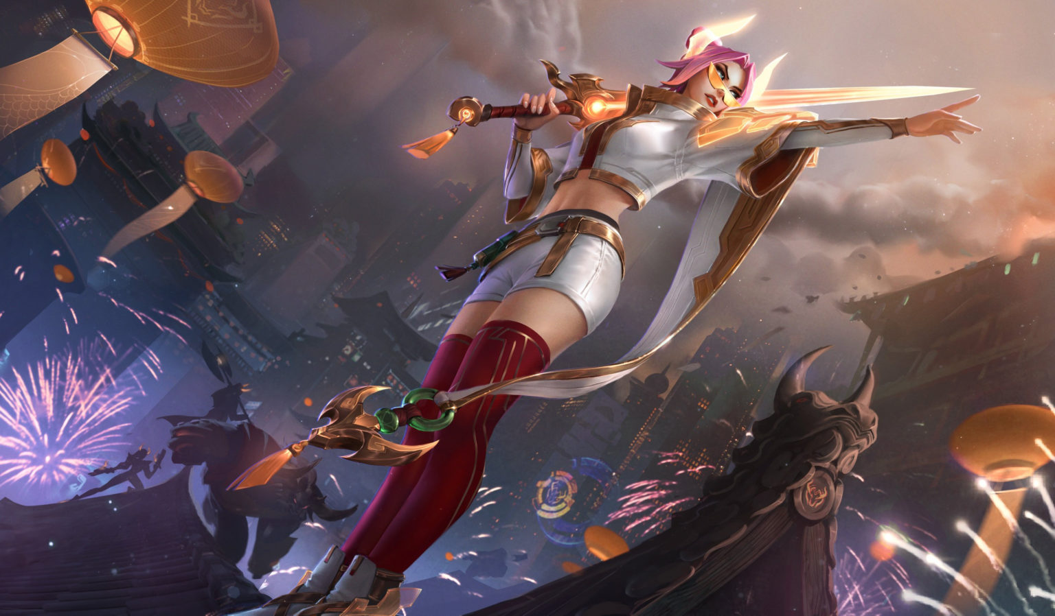 Lunar Beast Fiora Prestige Splash Art