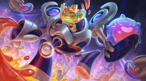 Space Groove Rumble Splash Art