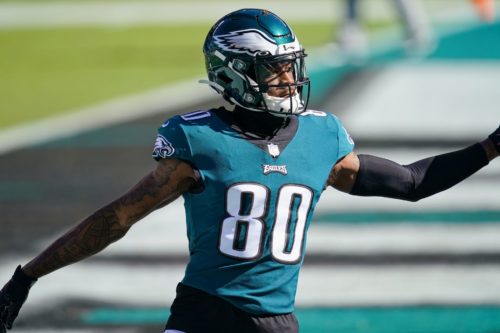 Wide receiver Quez Watkins could be the Eagles next break out star