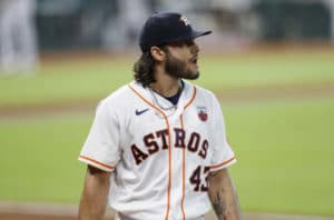 Houston Astros 2021 pitching rotation