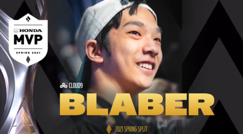 Blaber Wins MVP 2021