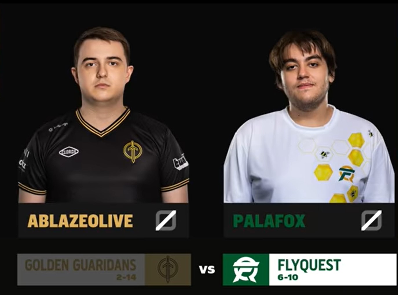 Ablazeolive and Palafox were both serviceable this split for Golden Guardians and FlyQuest. 