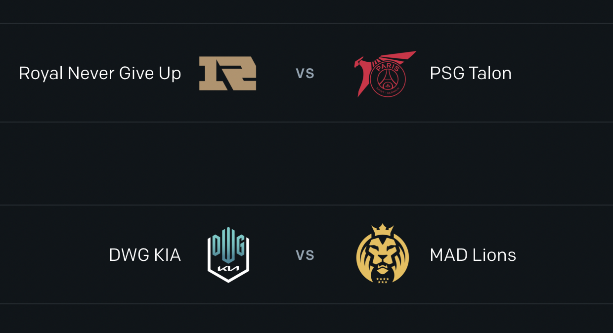 Riot Games Changes the MSI Semi-Finals Schedule