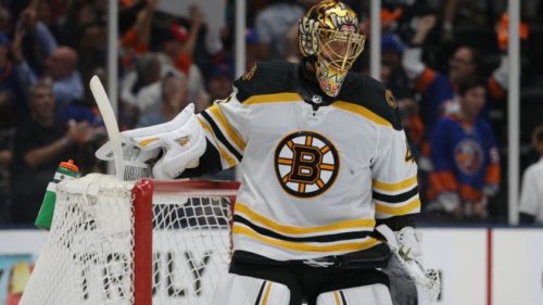 Boston Bruins goaltender, Tuukka Rask.